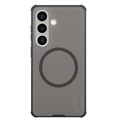 Чехол серый тонированный c MagSafe для Samsung Galaxy S26, серия Super Frosted Shield Pro Magnetic (Clear version) от Nillkin