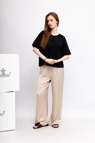 Margittes Брюки широкие с отстроченной стрелкой