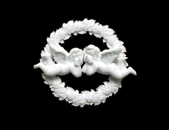 Силиконовый молд рамка Виноградная лоза большая