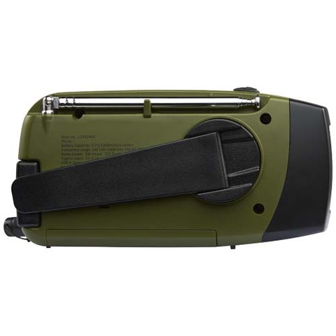 Аварийная радиостанция из пластмассы, переработанной по стандарту RCS Avior