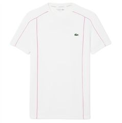 Теннисная футболка Lacoste Ultra Dry Sport - white