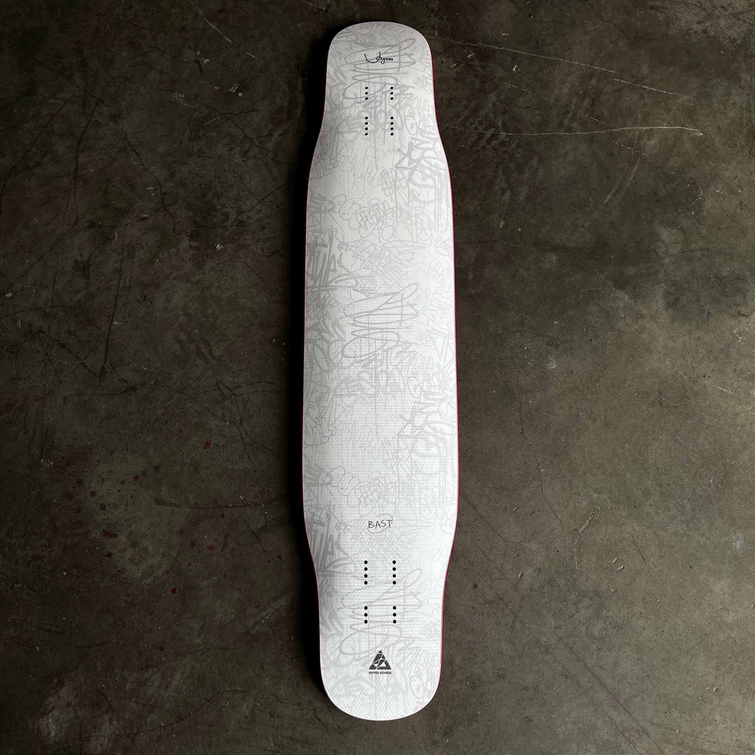 Лонгборд дека Pepper Bast 44" Blank White