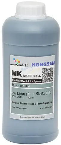 Чернила водные DCTec 7900D matte black dye 1 л. Серия 109500