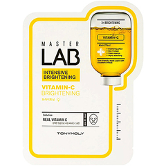 Tony Moly Маска отбеливающая с витамином С - Master lab vitamin c brightening mask sheet, 19мл