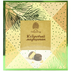 Конфеты Марципан кедровый в шоколадной глазури Сибирский кедр 170 г