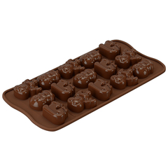 Форма для приготовления конфет Silikomart Choco Winter силиконовая