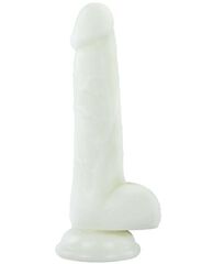 Светящийся в темноте фаллоимитатор 7 Inch Lumino Play Silicone Dildo - 18 см. - 