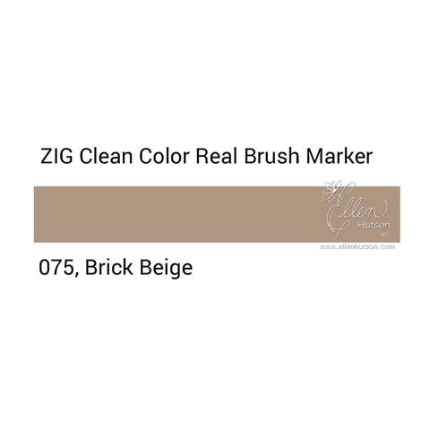 Маркер акварельный ZIG Clean Color Real Brush- штучно - 075