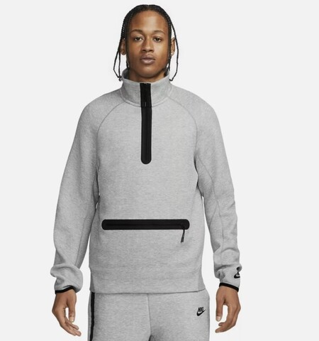 Толстовка Nike M NK TCH FLC HZ TOP