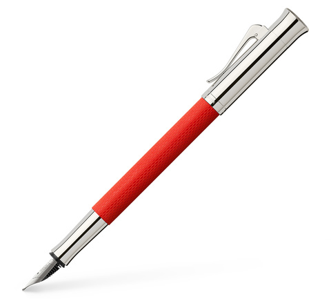 Ручка перьевая Graf von Faber-Castell Guilloche India Red