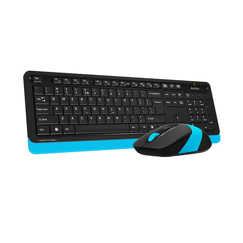 Комплект Клавиатура + Мышь A4Tech Fstyler Wireless FG1010 Blue