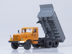 KRAZ-256 B1 tipper orange-gray 1:43 AutoHistory