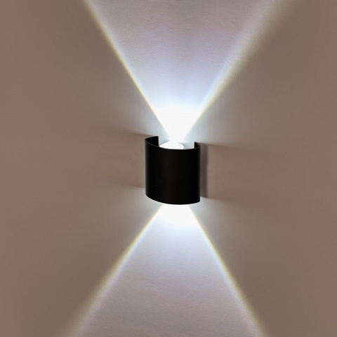 Настенный светодиодный светильник Imex Cross IL.0014.0001-2 BK