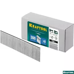 KRAFTOOL тип 18GA (47/300/F) 40 мм, 5000 шт, гвозди для нейлера (31785-40)