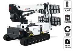 Передвижная осветительная мачта TRIME X-MINE MONSTER на гусеничном ходу