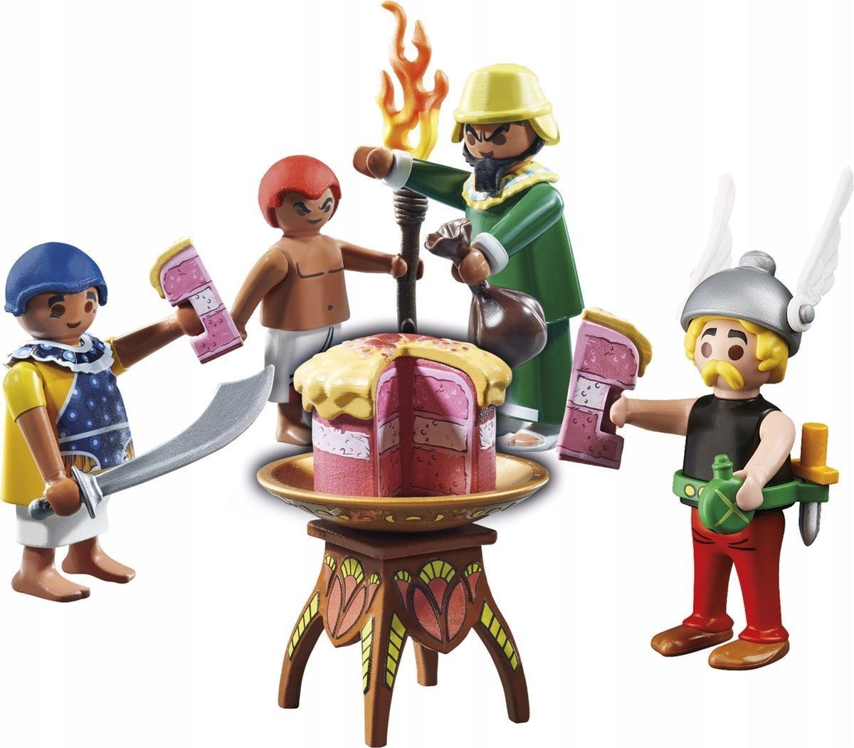 Конструктор Playmobil Asterix Ядовитый пирог Пирамидониса/ Пирамидонис и  его приятель Скардис 71269 купить в Москве | Доставка по России.