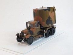 ZIS-6 RUS-2 RLS radar station camouflage LOMO-AVM 1:43