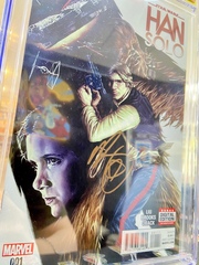 Han Solo #1 CGC 9.8 С автографом художника Марка Брукса