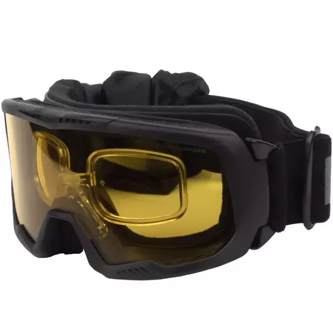 Очки-маска баллистические тактические PMX-Pro Warrion GB-630SDTRX Anti-fog Diopter Жёлтые 89%