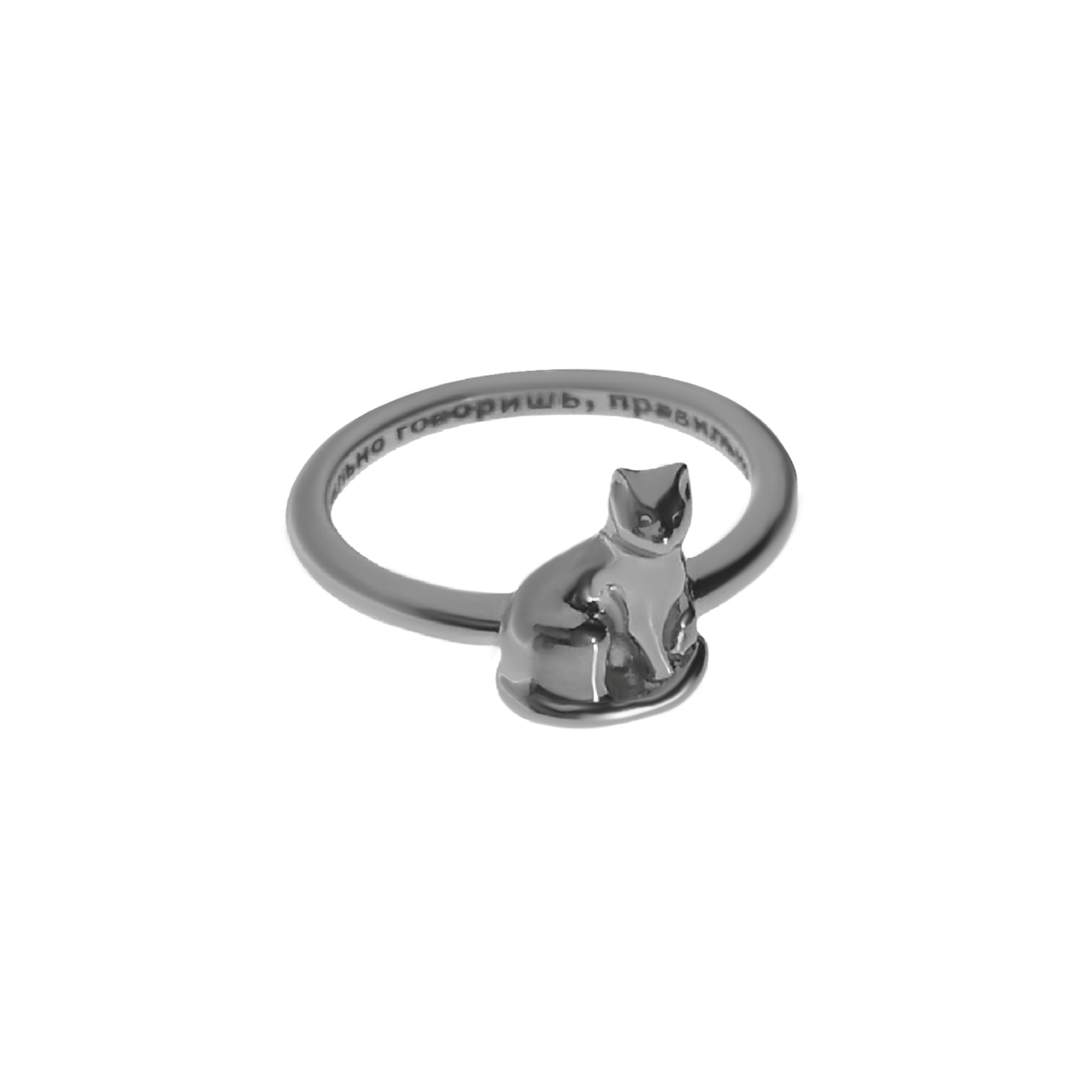 

Кольцо Silver Cat Ring