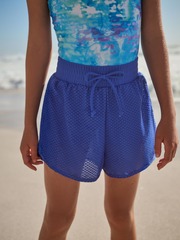 Шорты пляжные для девочки Next AJ6-246, Ярко-синий