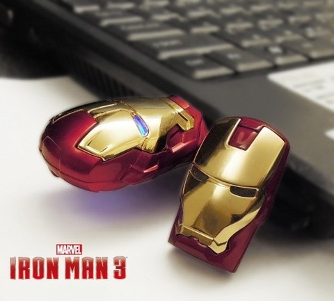 Iron Man USB 2.0 Flash Memory Drive 8 GB