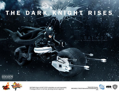 The Dark Knight Bat-pod 1/6 Scale