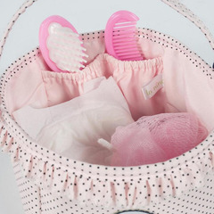 La Nina Корзинка с банными принадлежностями для кукол серия Шарлотта (65029)