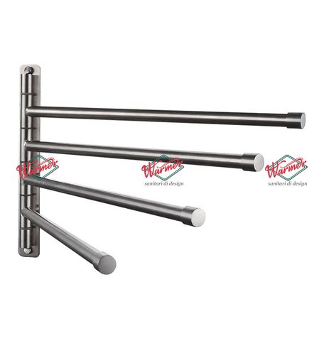 Держатель для полотенец Warmer Brushed Chrome Line 38025030