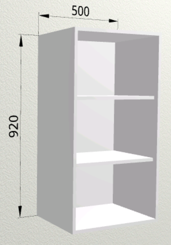 Кухня Мария шкаф верхний высокий 500