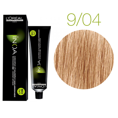 L'Oreal Professionnel INOA 9.04 (Очень светлый блондин натуральный) - Краска для волос