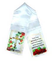 Рушник на крест "Розы"