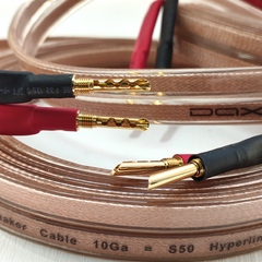 DAXX S50 Акустический кабель 10AWG (5.2 мм.кв)  медный, плоский  -готовый-