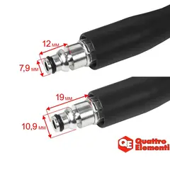 Гидропистолет QUATTRO ELEMENTI для NAPOLI 160, рукоятка (242-335-037)