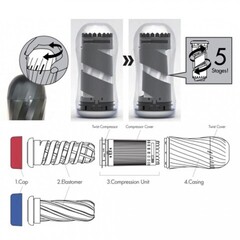 Многоразовый стимулятор Tickle TENGA Air-Tech Twist