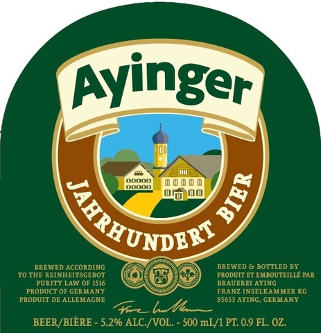 Пиво Ayinger Jahrhundert Bier