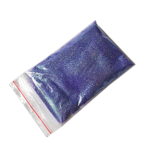 Блестки в пакетике иридисцентные лиловые 100 гр