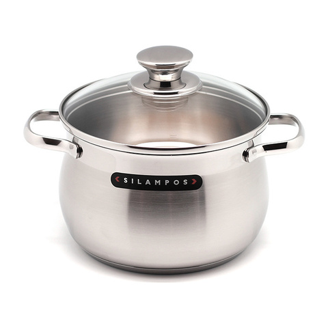 Кастрюля 6.4 л 24см Silampos Роял