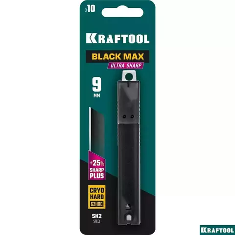 KRAFTOOL 9 мм, 10 шт, сегментированные лезвия (09602-09-S10)