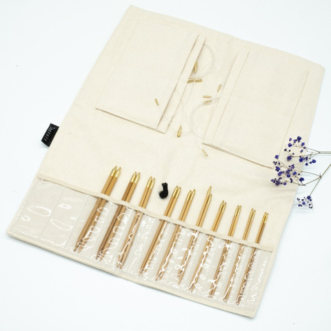 Набор разъёмных бамбуковых спиц премиум-класса Koshitsu COMFORT SET 10 пар, 12.5 см (арт.59464)