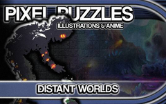 Pixel Puzzles Illustrations & Anime - Jigsaw Pack: Distant Worlds (для ПК, цифровой код доступа)
