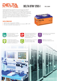 Аккумуляторная батарея DELTA BATTERY DTM 1265 I
