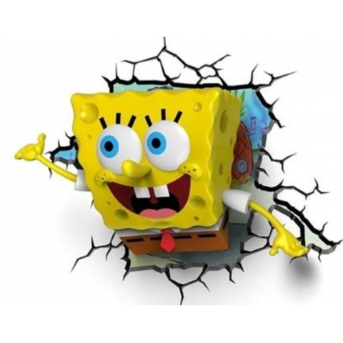 Губка Боб 3D-светильник SpongeBob