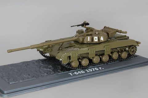 Tank T-64 1:43 DeAgostini Tanks. Legends Patriotic armored vehicles #4