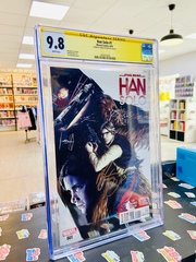 Han Solo #1 CGC 9.8 С автографом художника Марка Брукса