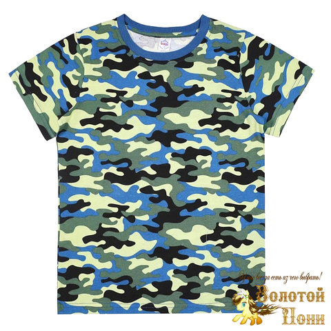 Футболка хлопок мальчику (3-7/8-12) 230131-BK1292/91.2