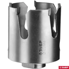 ЗУБР Проуниверсал, 65 мм, коронка с твердосплавными резцами, Профессионал (29514-65)