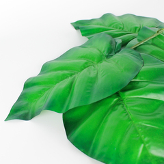 Диффенбахия, искусственные растения, листья крупные, 28 см, набор 6 штук