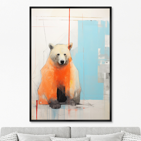 ArtNoMore - Репродукция картины на холсте Ursus maritimus, 2024г.