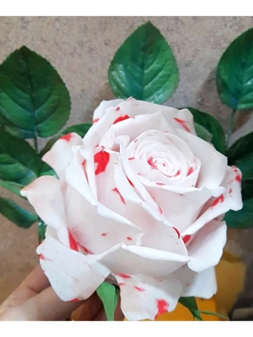 Фоамиран зефирный 1мм, 100х200см, мрамор малиновый (2шт/4м.кв)